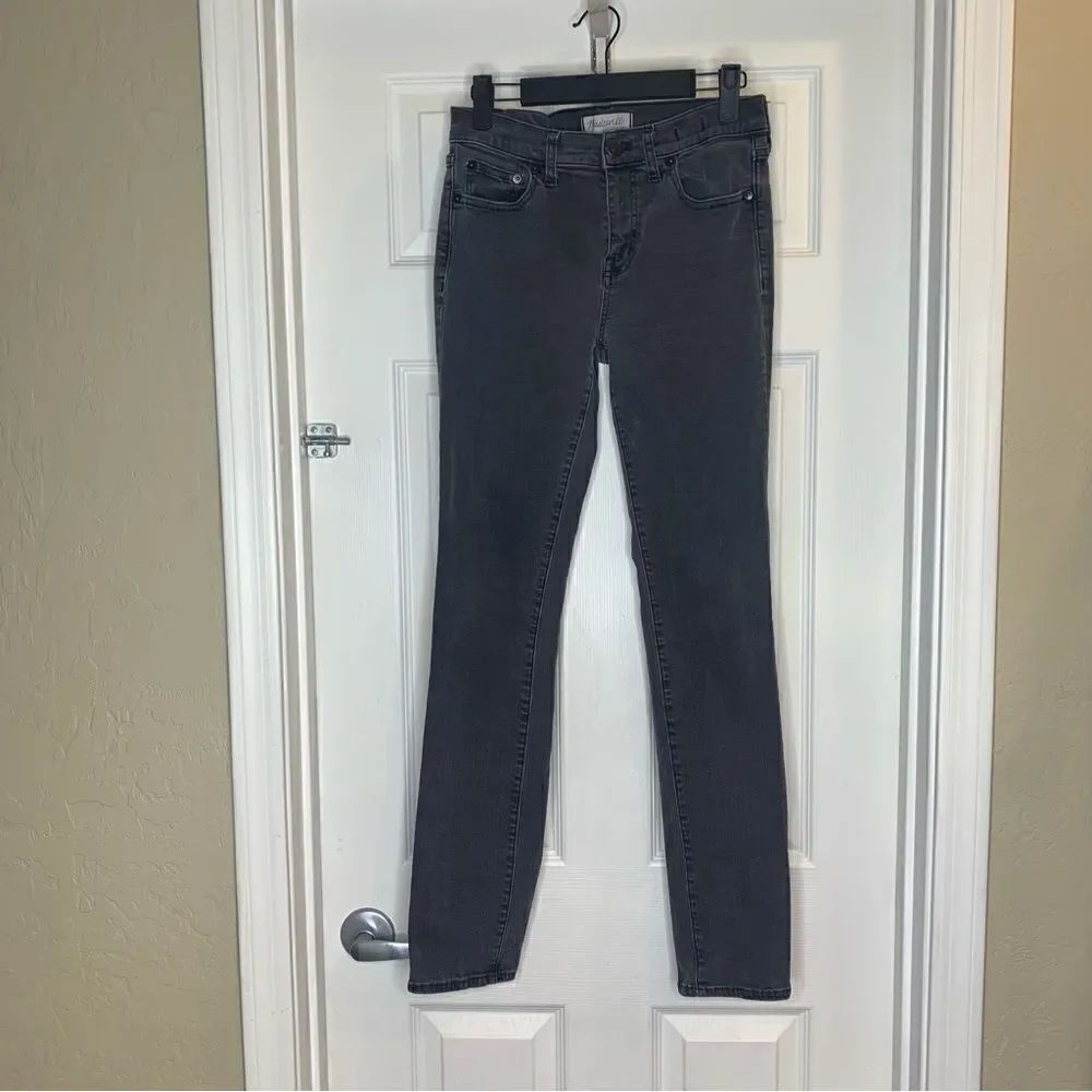 Madewell Alley Straight Black Jeans Size 28